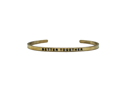 MantraBand Better Together Cuff