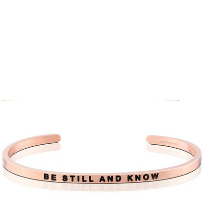 MantraBand Be Still and Know Cuff