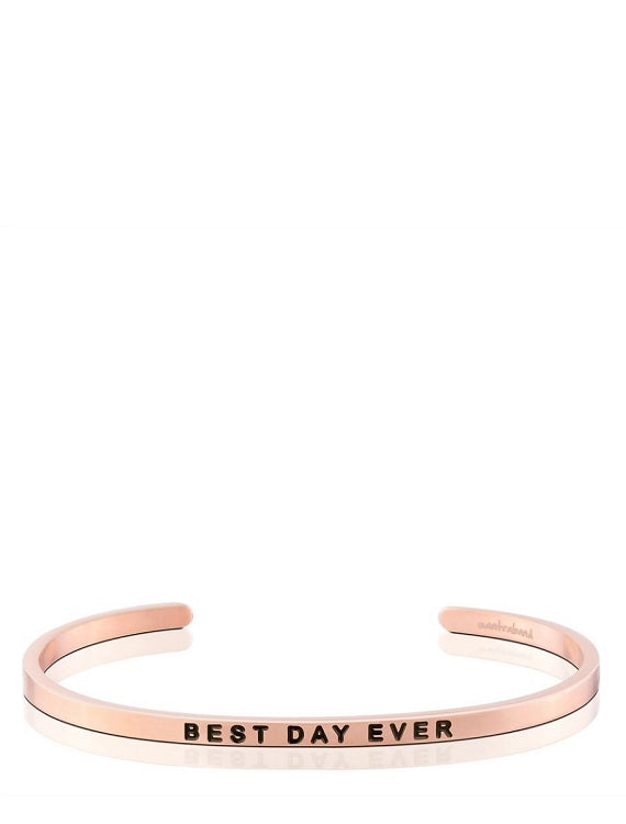 MantraBand Best Day Ever Cuff