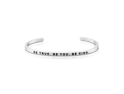 MantraBand Be True, Be You. Be Kind. Cuff