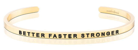 MantraBand Better Faster Stronger Cuff