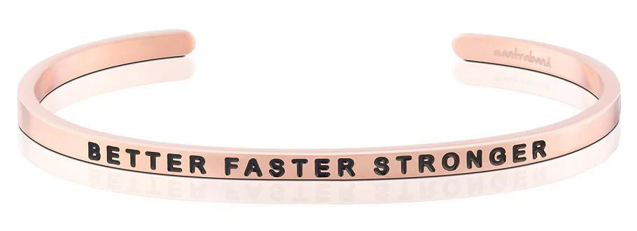 MantraBand Better Faster Stronger Cuff