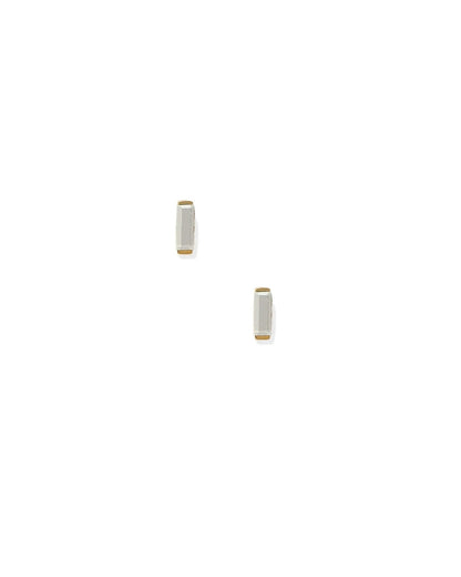 Linny Co Screwback Stud Earring - Amber