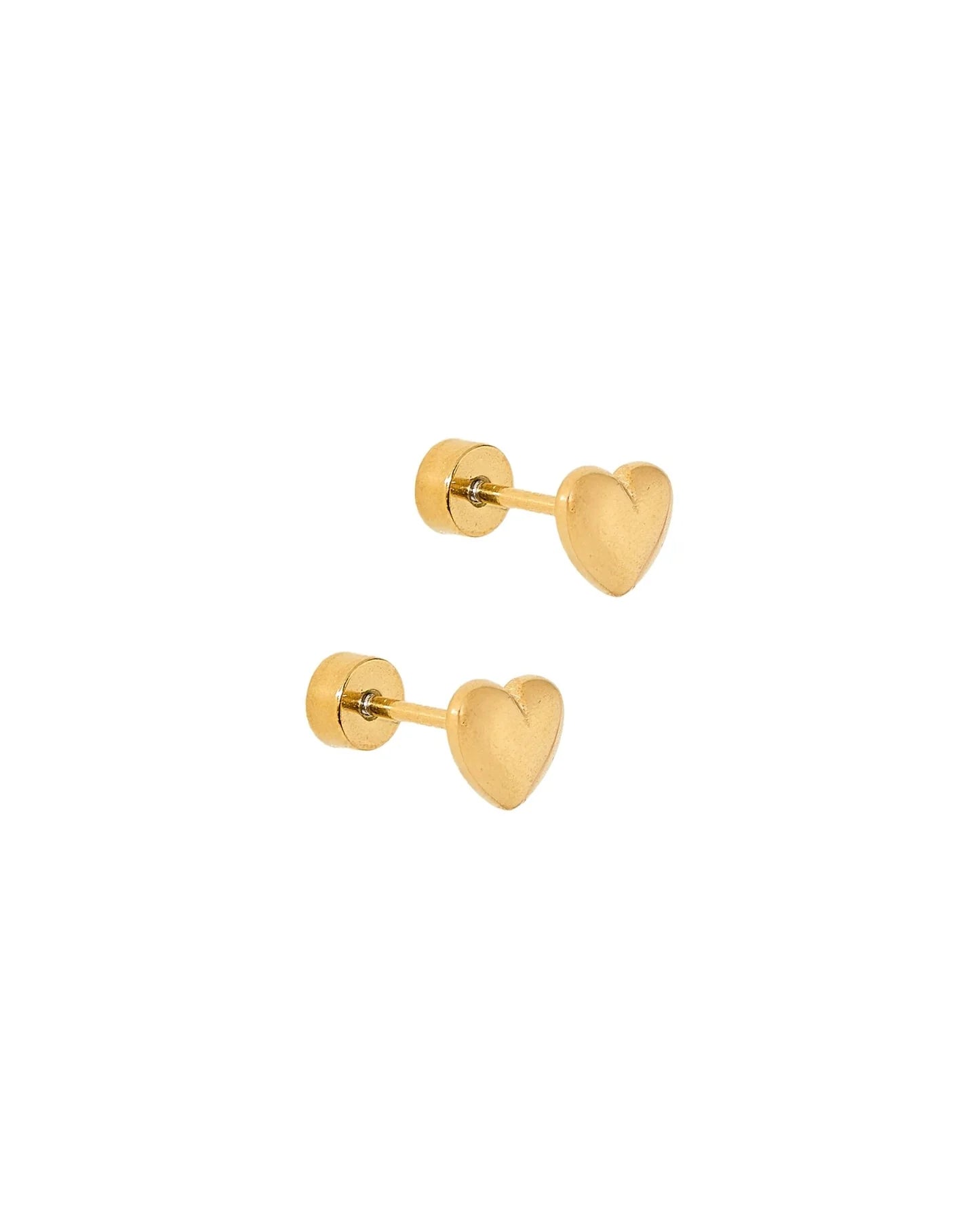 Linny Co Screwback Stud Earring - Hadley Gold