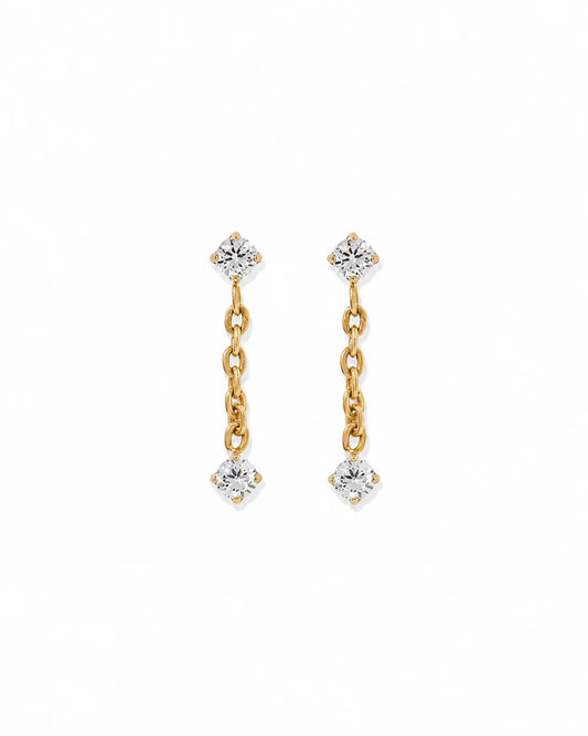 Linny Co Screwback Stud Earring - Holland Gold