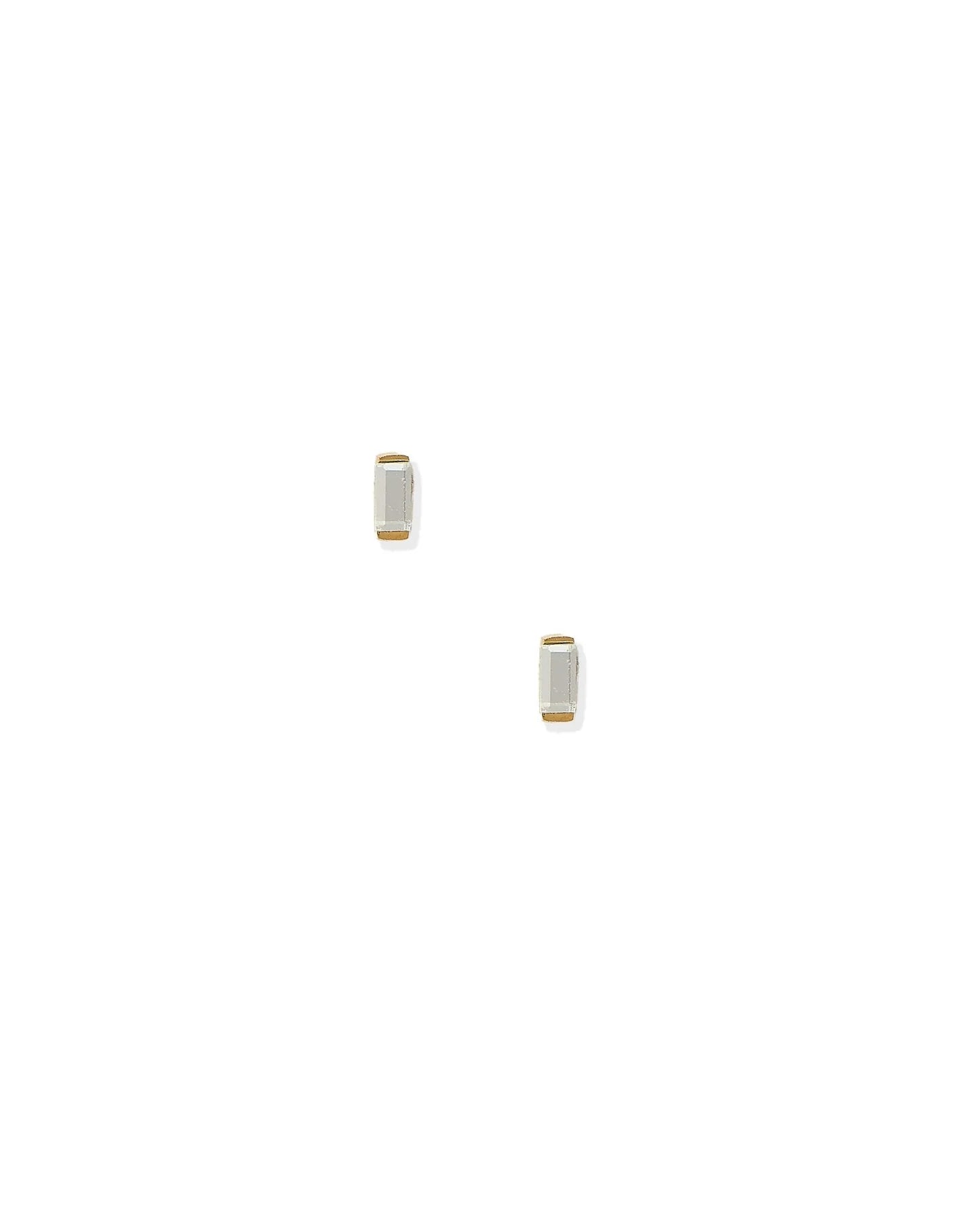 Linny Co Screwback Stud Earring - Micro Amber