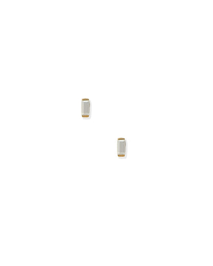 Linny Co Screwback Stud Earring - Micro Amber