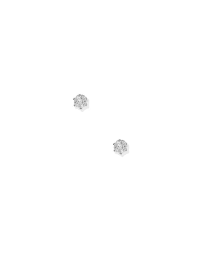 Linny Co Screwback Stud Earring - Micro Helen Silver