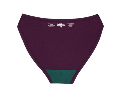 Huha Bikini Mineral Undies Plum Purple Limited Edition