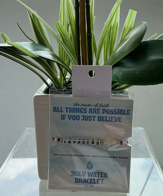 Holy Water Bracelet West Scranton Invaders High School