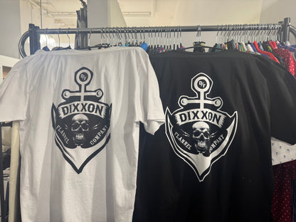 DIXXON Classic Skull & Anchor T-Shirt Short Sleeve