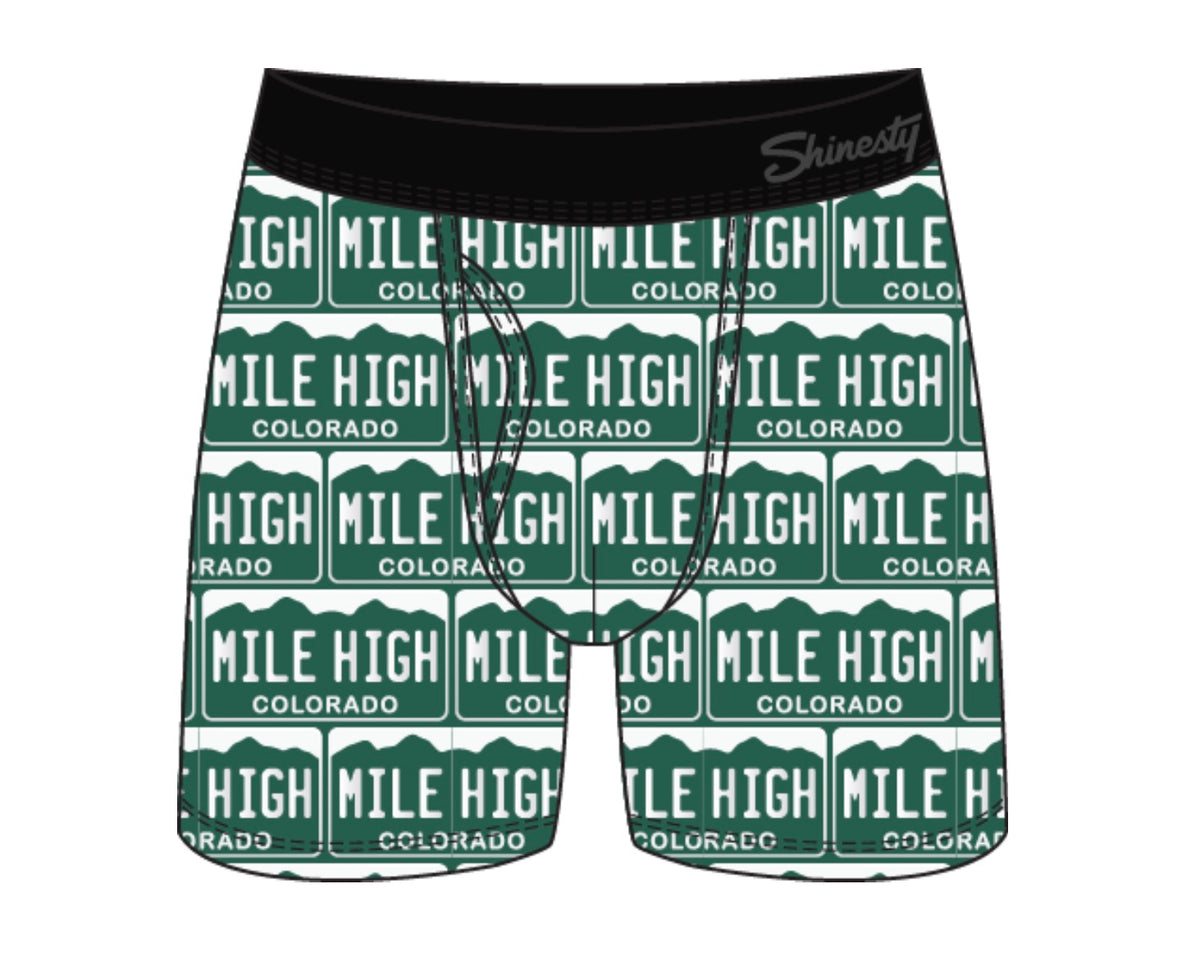 Shinesty The Mile High City Ball Hammock® Pouch Boxers With Fly