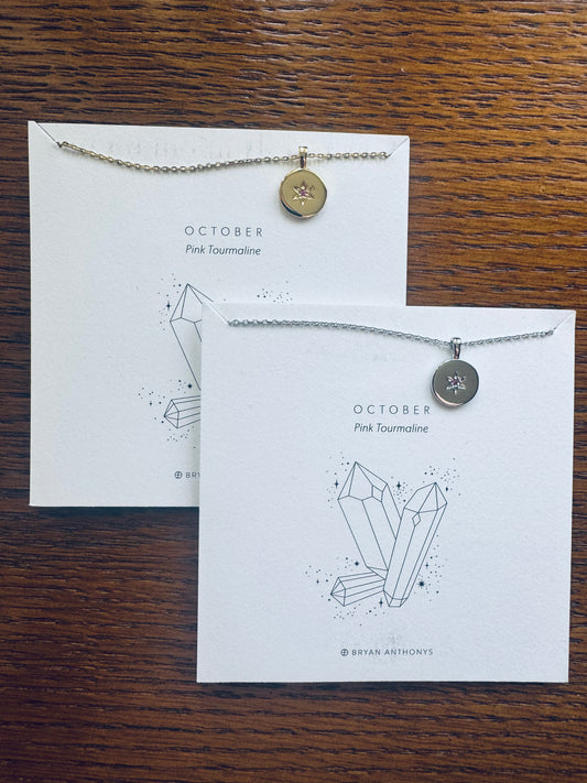 Bryan Anthonys Birthstone Necklace - October