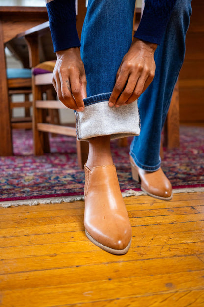 Judy Blue Mid Rise Thermal Bootcut Jeans Dark Wash