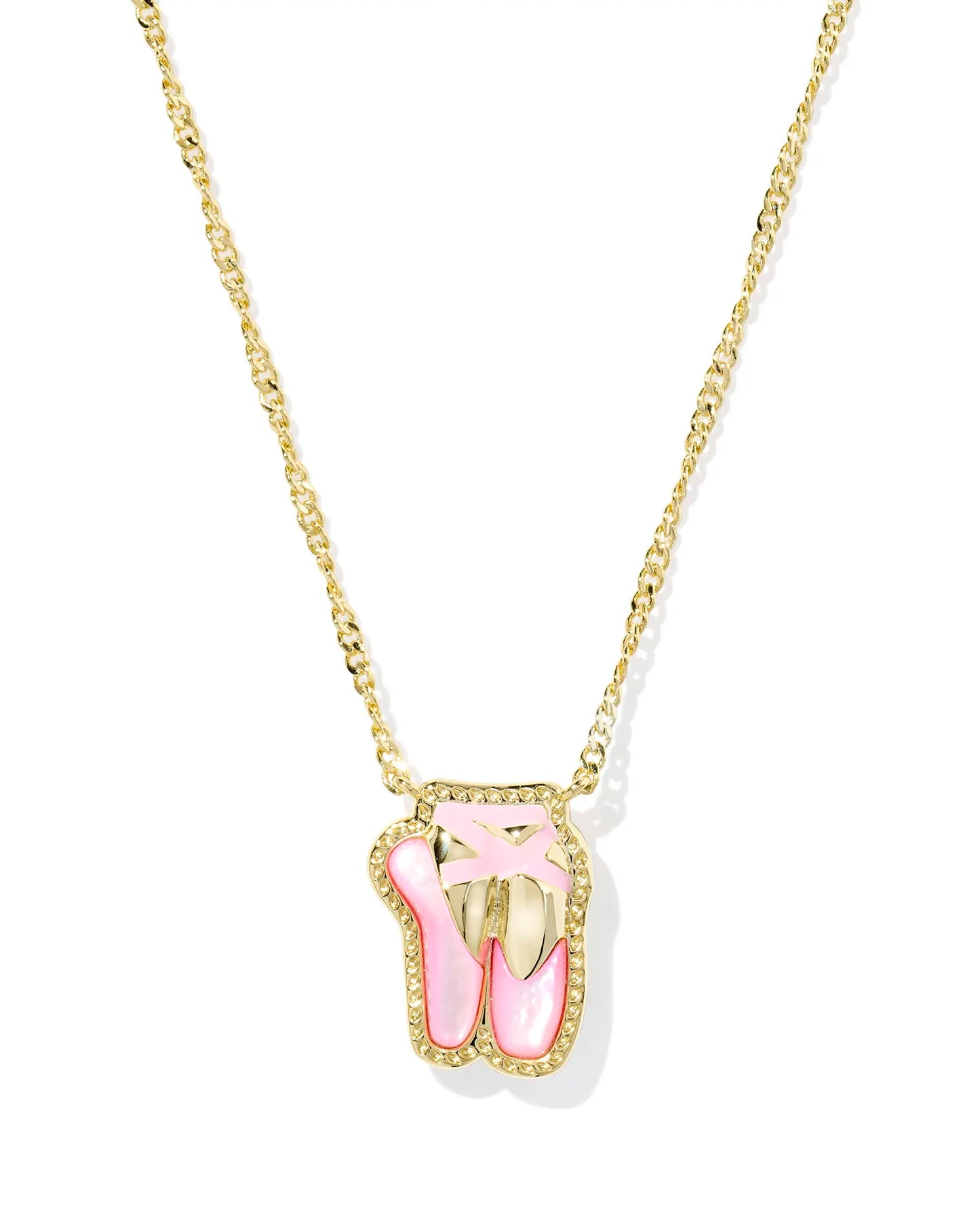 Kendra Scott Ballet Gold or Silver Short Pendant Necklace