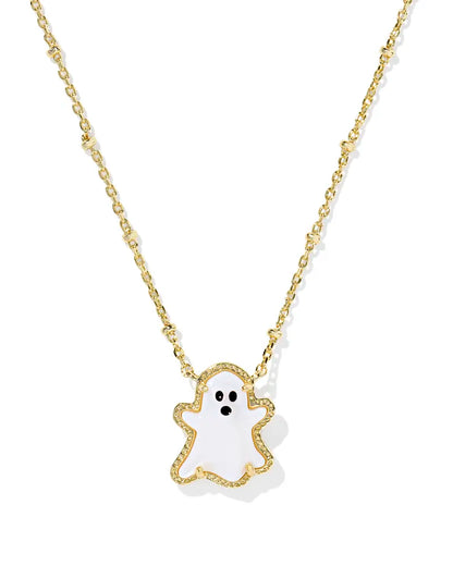 Kendra Scott Ghost Gold Short Pendant Necklace