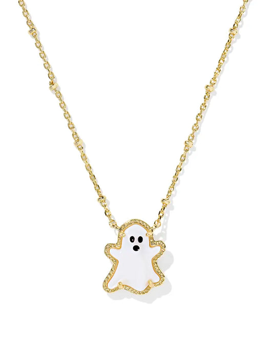 Kendra Scott Ghost Gold Short Pendant Necklace