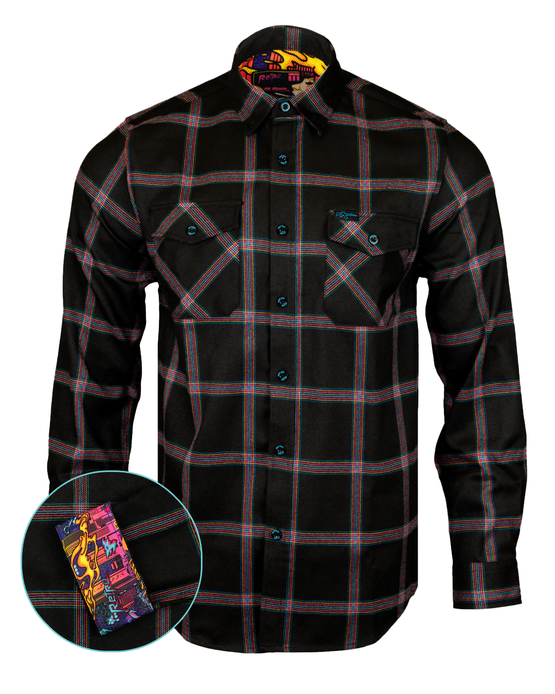 Retro Rifle OG Mural Flannel