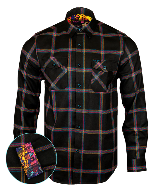 Retro Rifle OG Mural Flannel