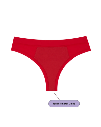 Huha Thong Mineral Undies Power Play Red