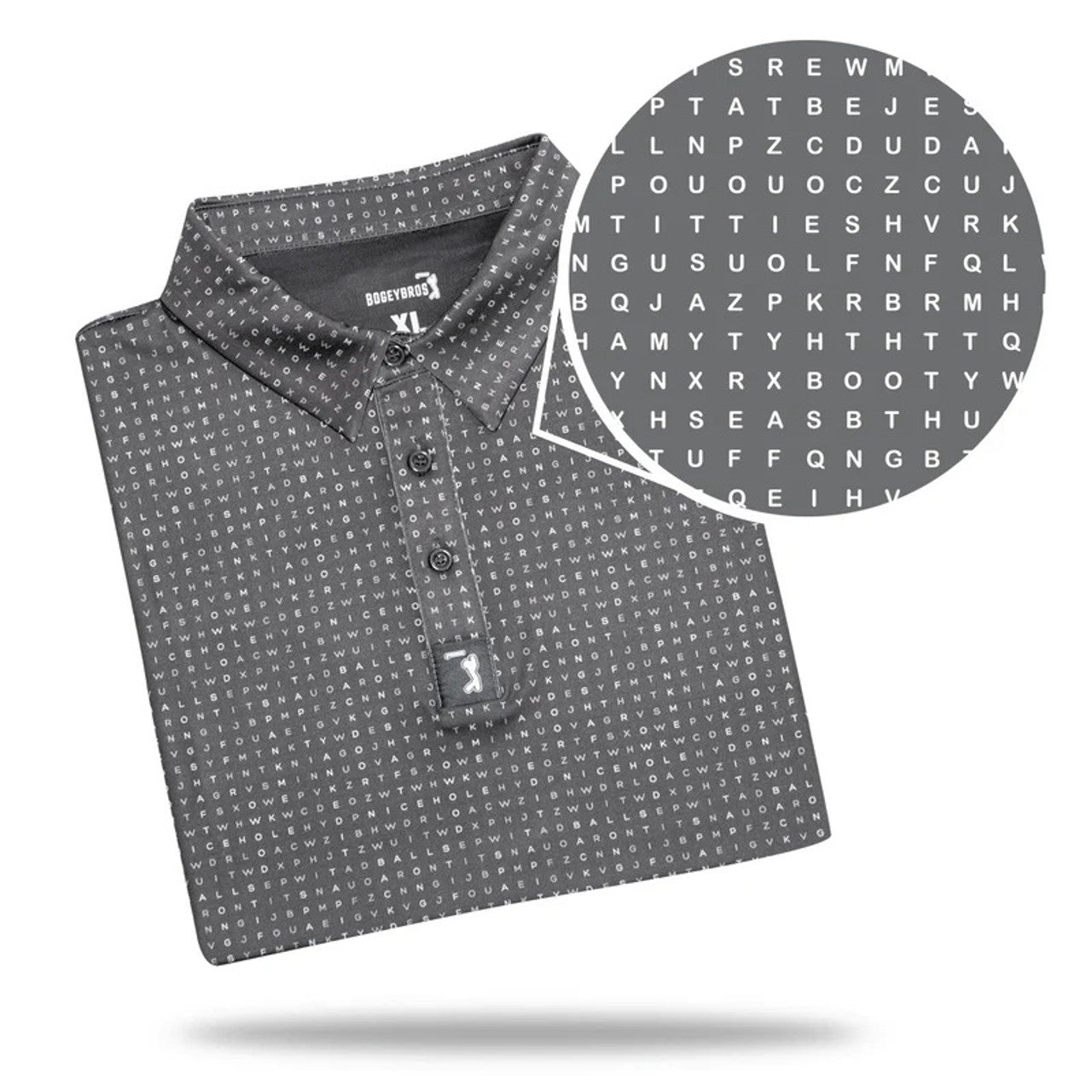 Bogey Bros Word Search Polo