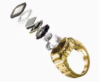 Casio CRW001G-9 Gold Ring Watch