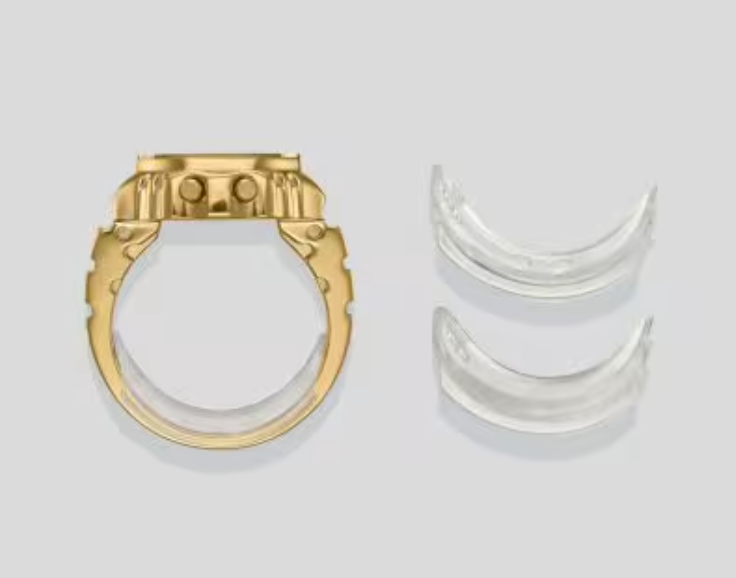 Casio CRW001G-9 Gold Ring Watch