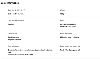 Casio G-Shock MRG MRGB2000KT-3A Limited Edition 800 pcs Worldwide