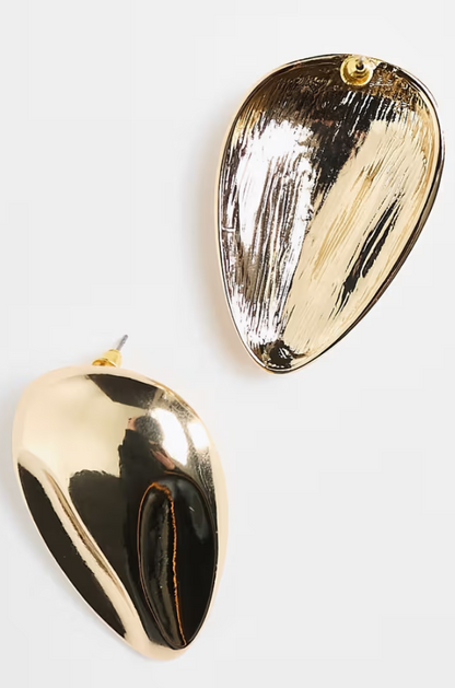 8 Other Reasons x Millie Hannah beverly statement stud earrings in 18k gold plated