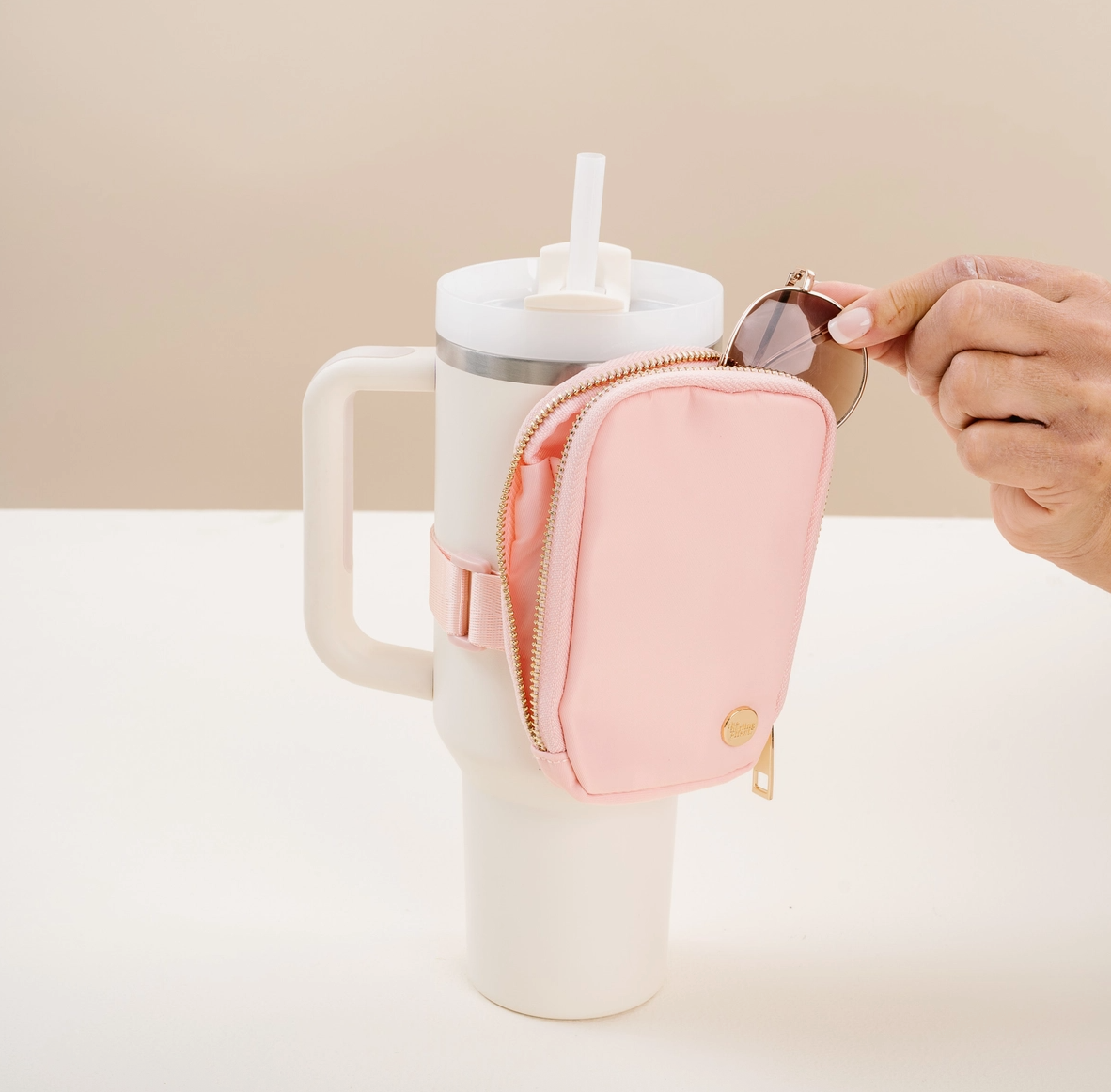 Tumbler Fanny Pack - Pink