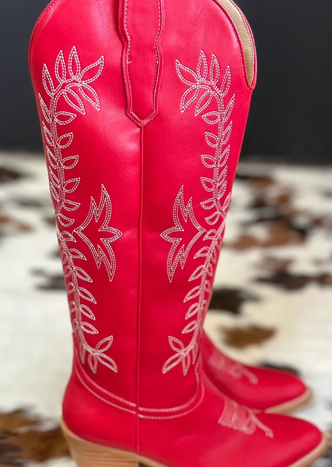 MiiM Stella Red Bow Boot