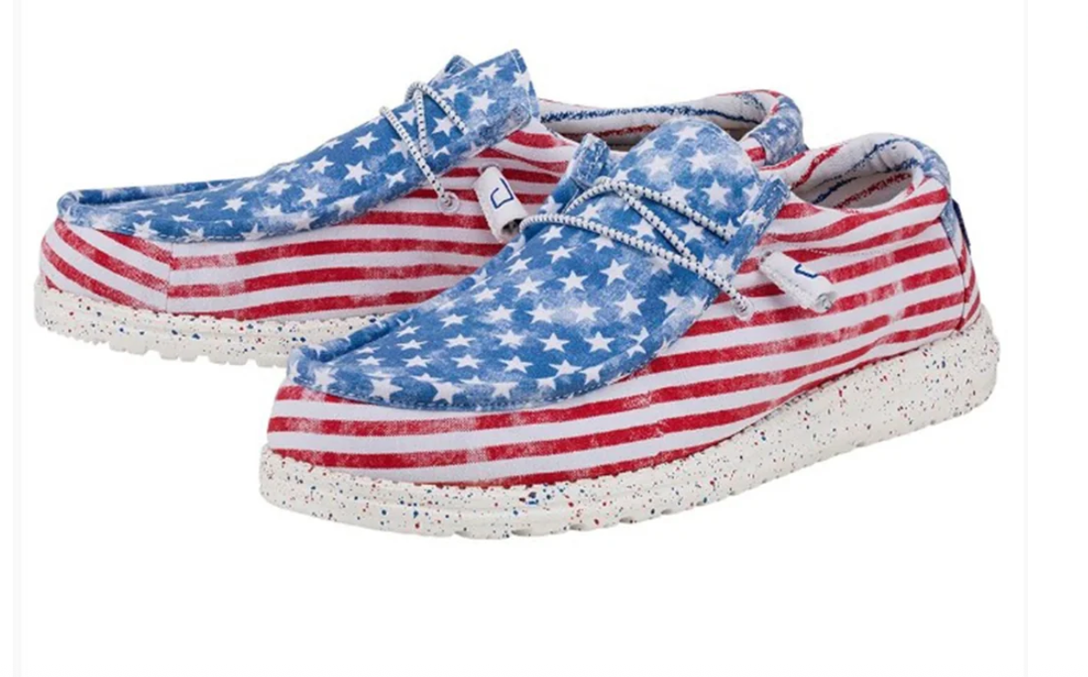 Hey Dude Wally Patriotic