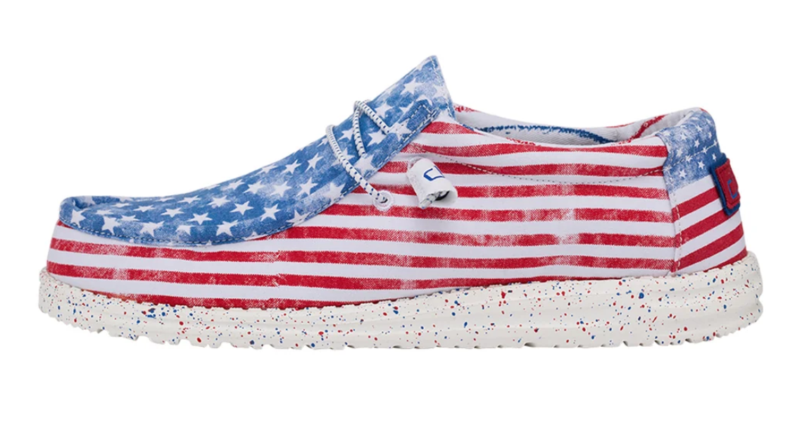 Hey Dude Wally Patriotic