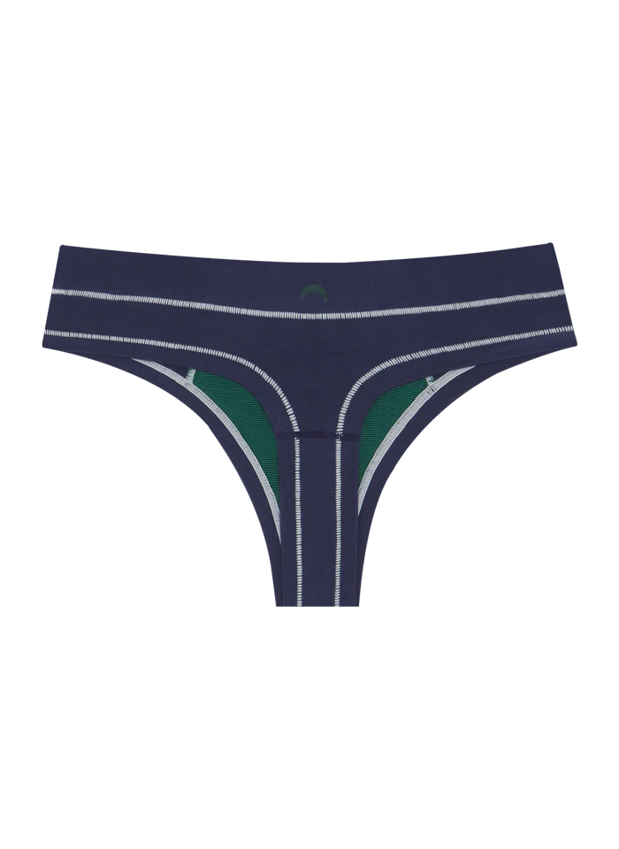 Huha Thong Mineral Undies Navy & White