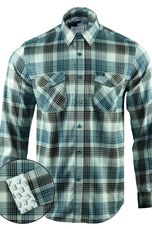 Retro Rifle Bob Flannel