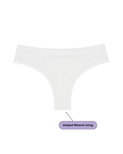 Huha Thong Mineral Undies Undyed White Limited Edition