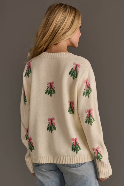 Ivory Tree Sweater
