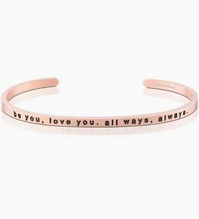MantraBand x Alex Elle Be You, Love You. All ways, Always Cuff