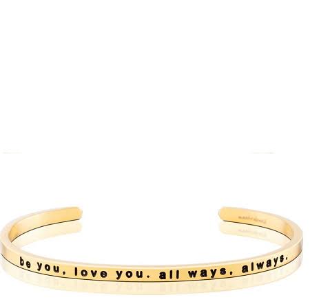 MantraBand x Alex Elle Be You, Love You. All ways, Always Cuff