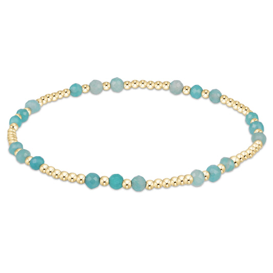 Enewton Joy Gem 3mm Bracelet- Amazonite