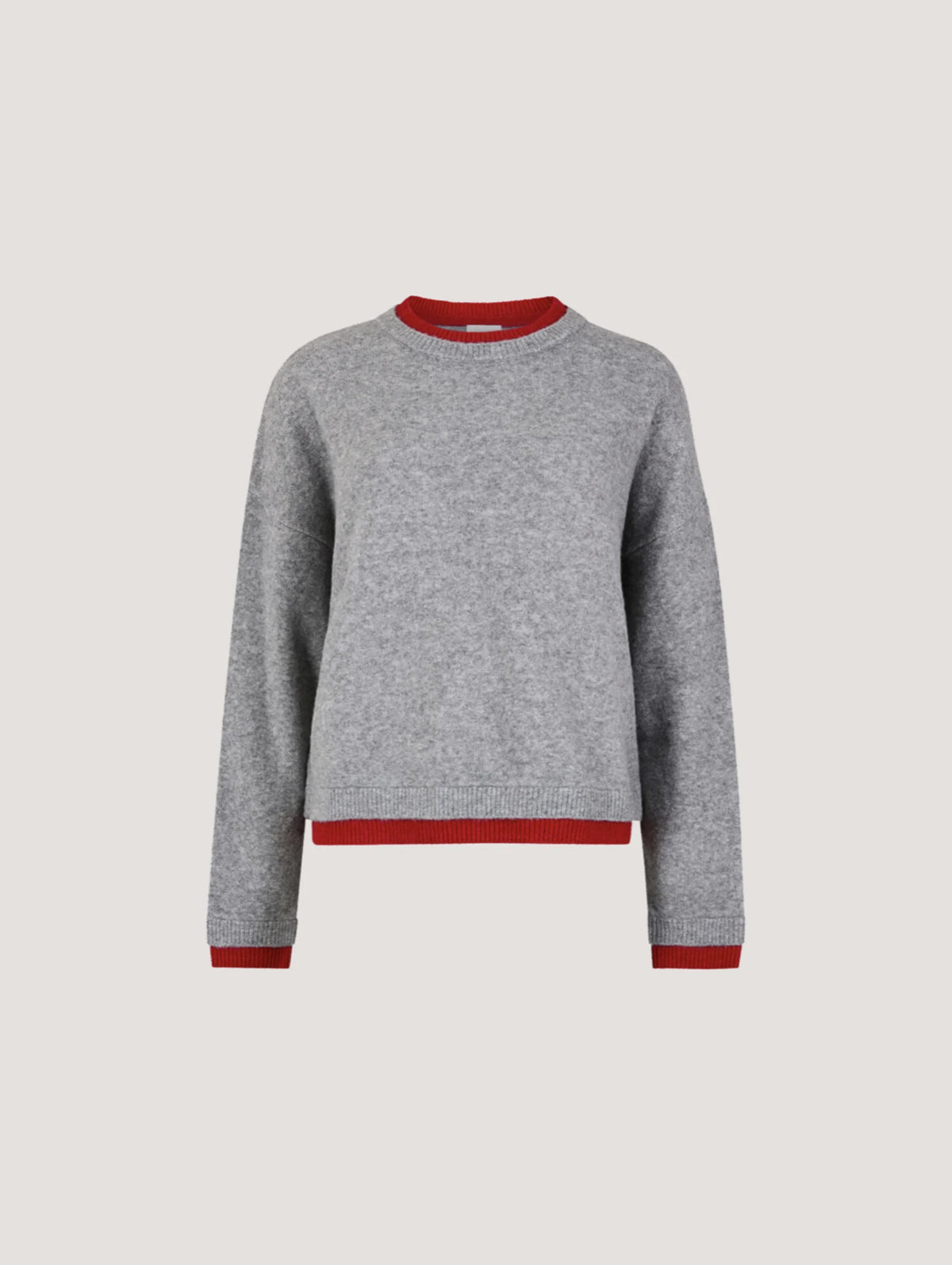 Apricot Contrast Colour Layered Oversized Jumper