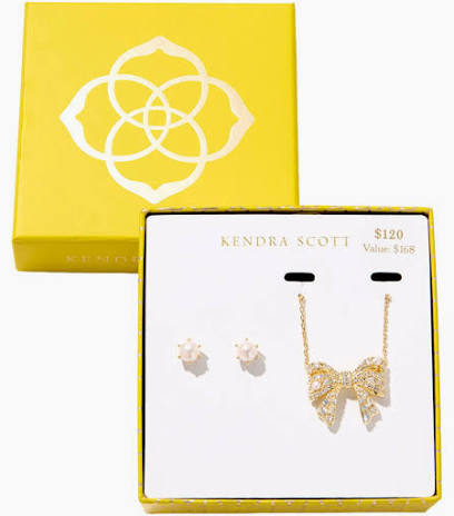 Kendra Scott Krista Bow Ashton Set