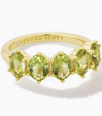 Kendra Scott Cailin Crystal Stud Ring - August