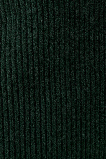 MOCK NECK COZY SWEATER DRESS