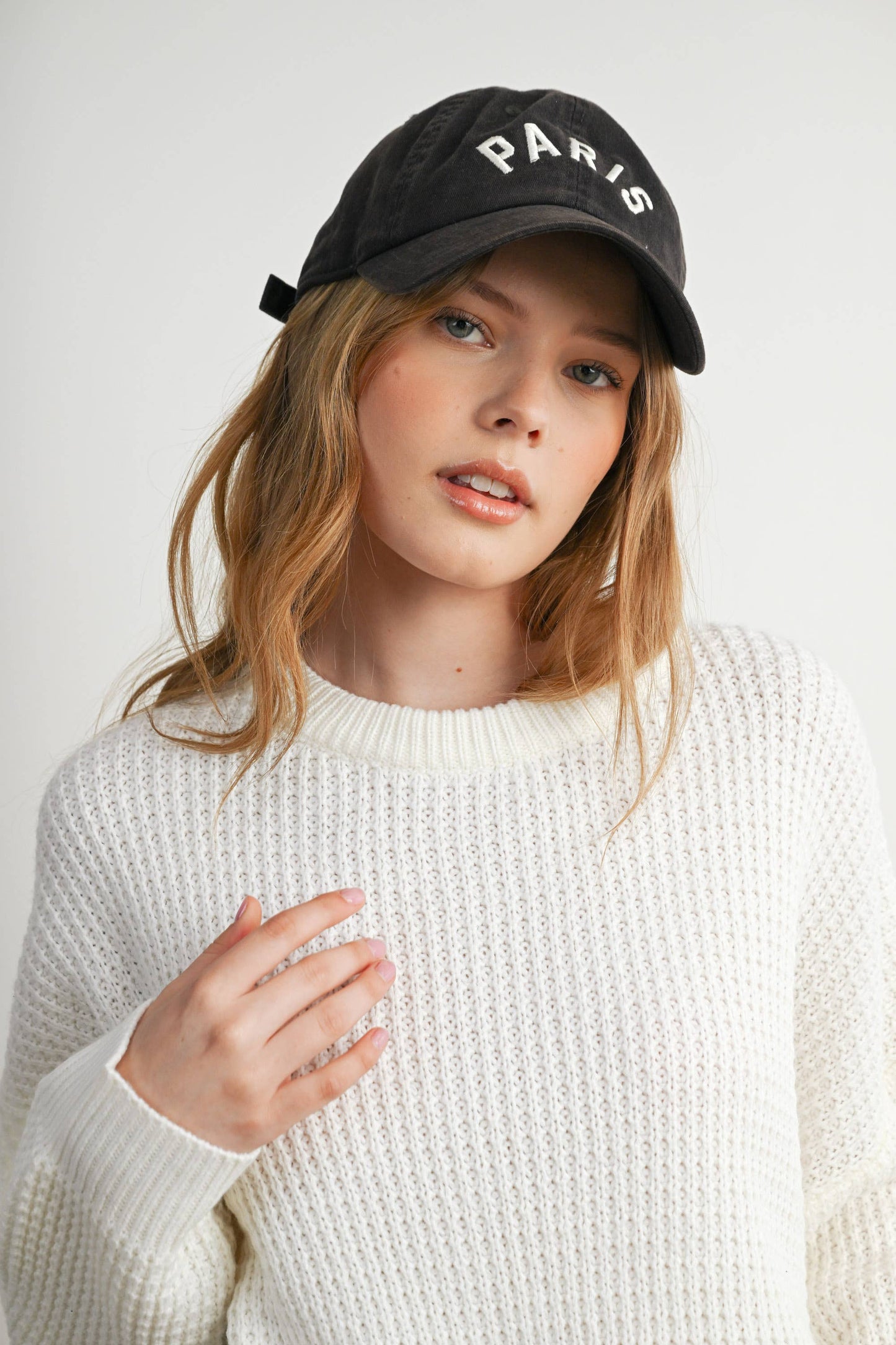 Buttermelon Round-Neck Classic Long Sleeve Top