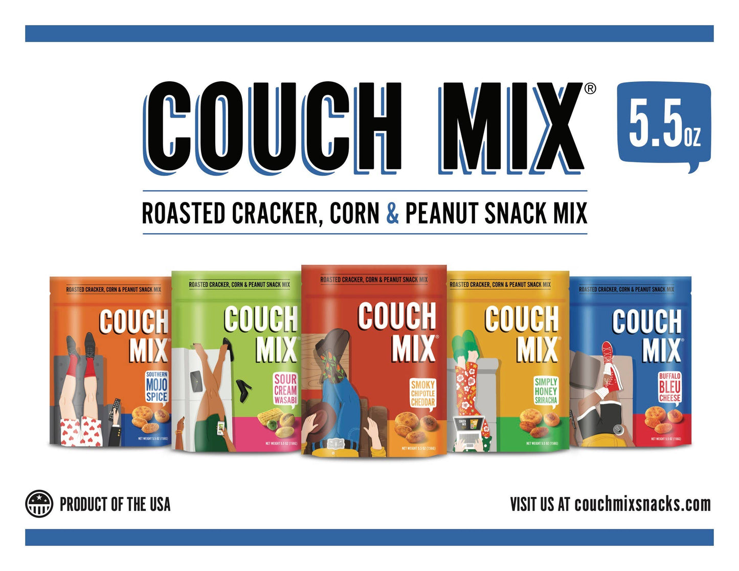Couch Mix® - Buffalo Bleu, 5.5-oz