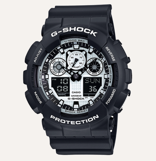 G-SHOCK GA-100BW-1A