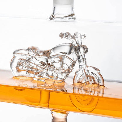Motorcycle Decanter Whiskey & Wine Decanter Set