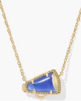 Kendra Scott Cheer Megaphone Necklace - Gold
