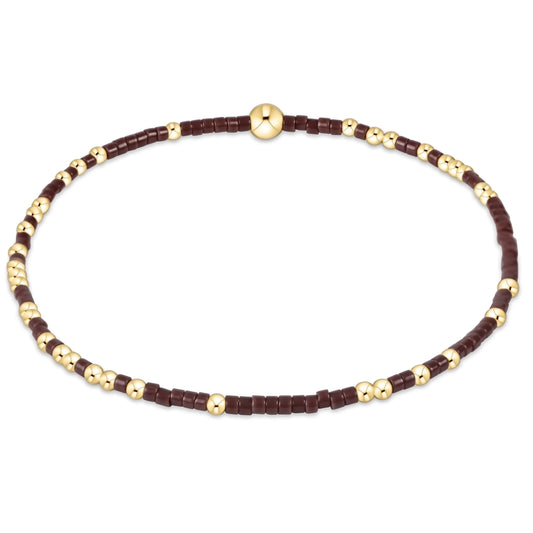 Enewton Hope Unwritten Bracelet - Chocolate